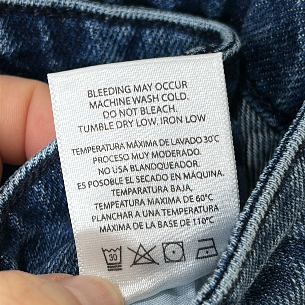 NWT HIDDEN HD9371B-DK Alyx Low Slung High Rise Baggy Jean Size 27 - Picture 13 of 16